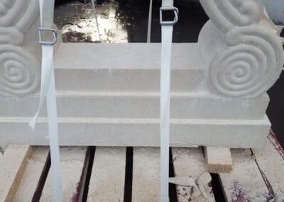 cnc cut stone to sandblast