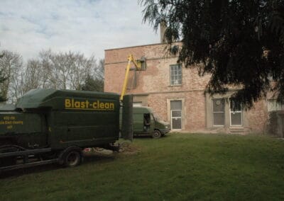 sandblasting Naburn hall